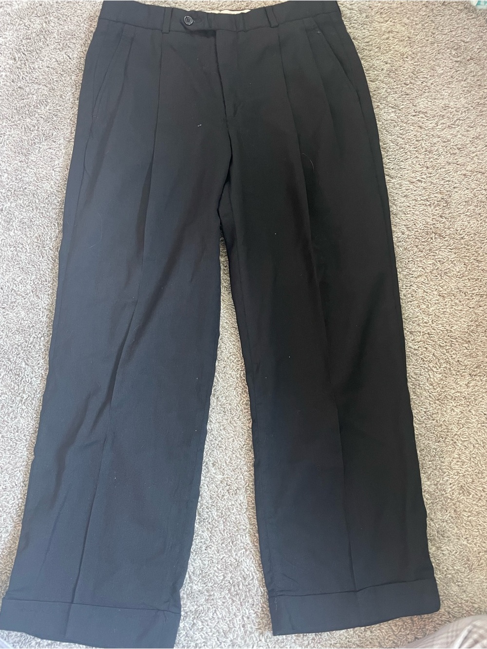 Classic Black Men’s Dress Pants